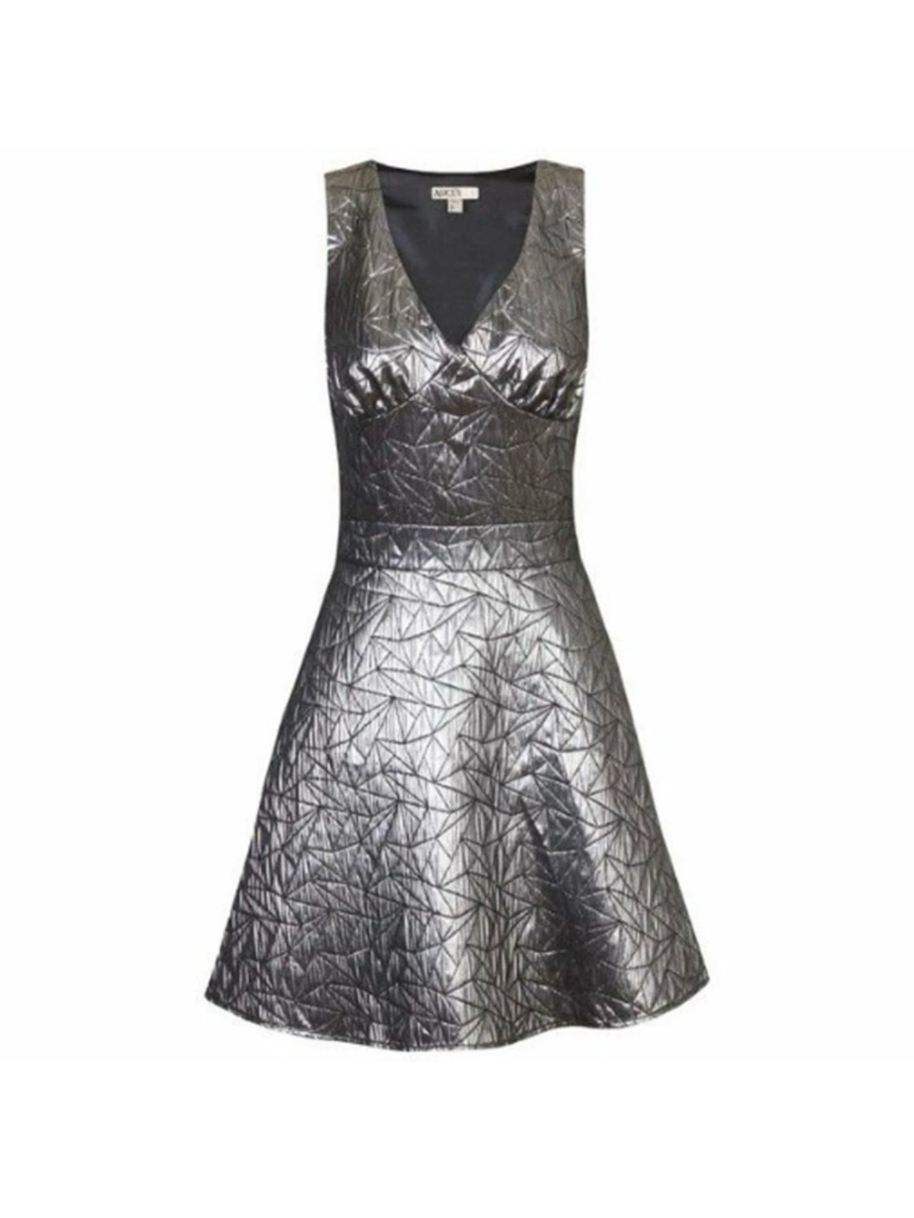 ALICE'S PIG Women's Silver Heidi's Harlequin A-Line Dress AP070